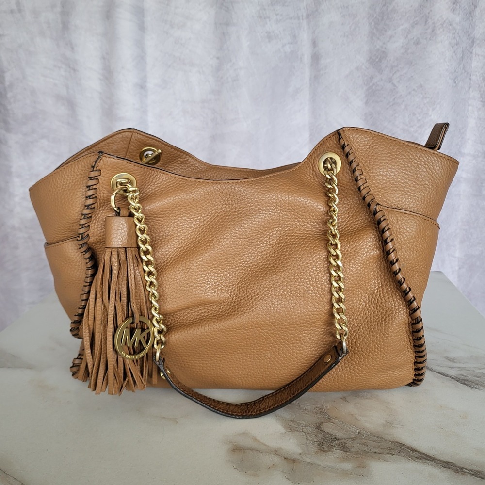 Michael Kors Whipped Chelsea Handbag Large Tassel